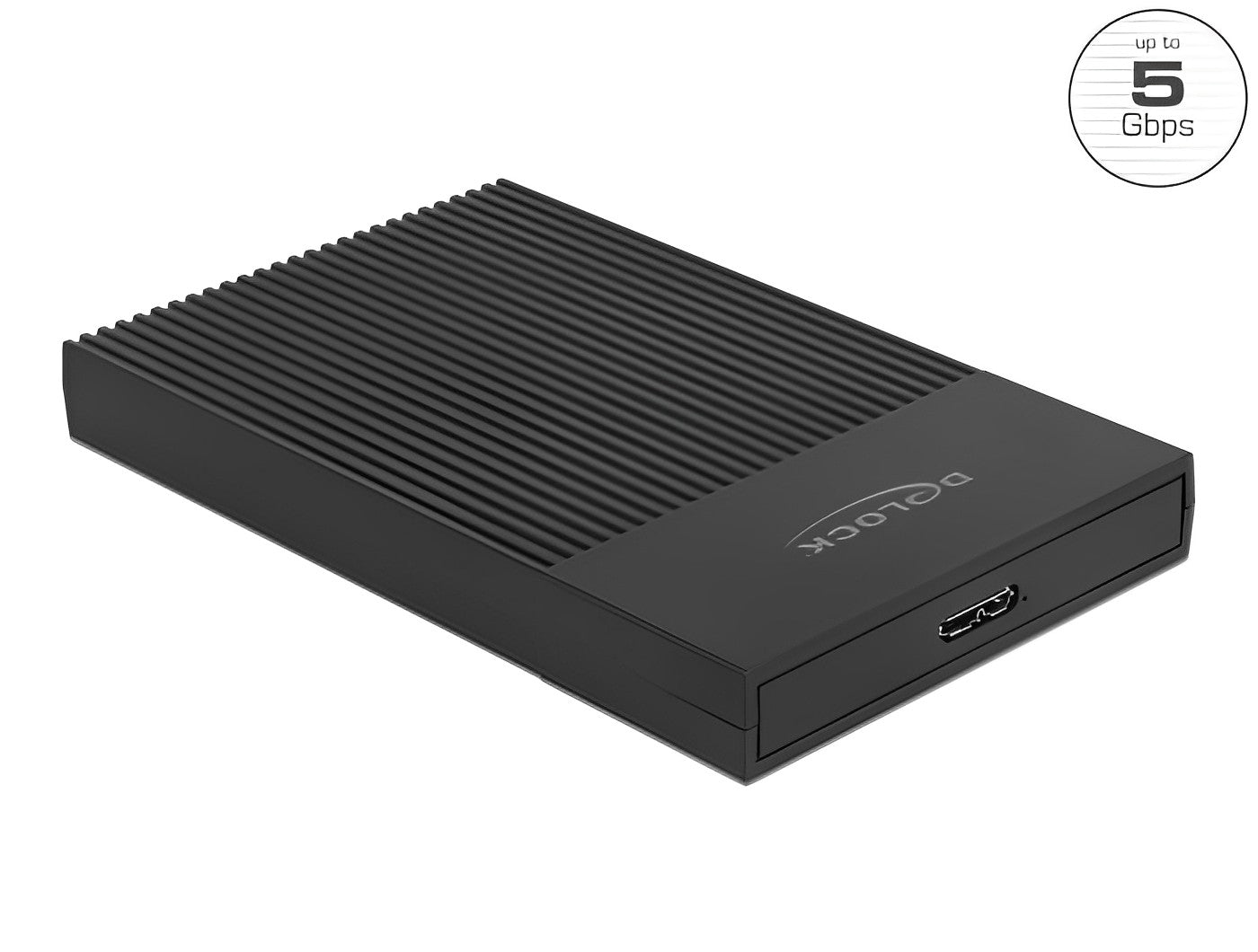 מארז חיצוני USB 3.0 עבור כונן דיסק 2.5″SATA HDD/SSD 4TB ללא כלי עבודה - delock.israel