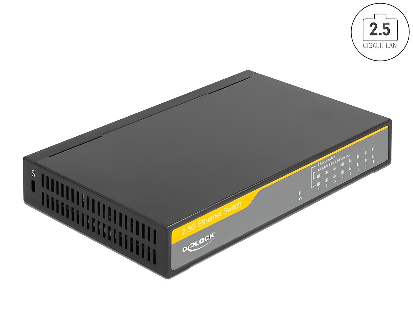 רכזת רשת 2.5Gigabit Ethernet Switch 8 Port RJ45 - delock.israel