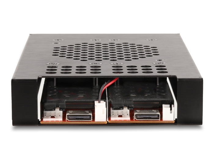 Delock 3.5″ Mobile Rack for 2 x M.2 NVMe SSD with OcuLink SFF-8612 connector - delock.israel
