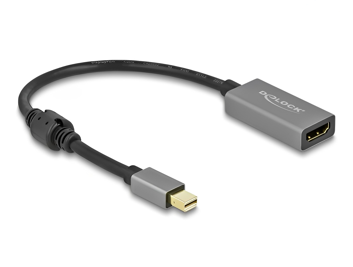 מתאם תצוגה אקטיבי מיני DisplayPort 1.4 לחיבור מסך HDMI 4K HDR תומך 60 הרץ - delock.israel