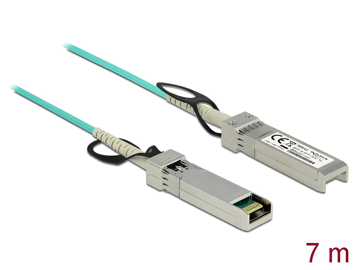 כבל אופטי אקטיבי +SFP ז/ז - delock.israel