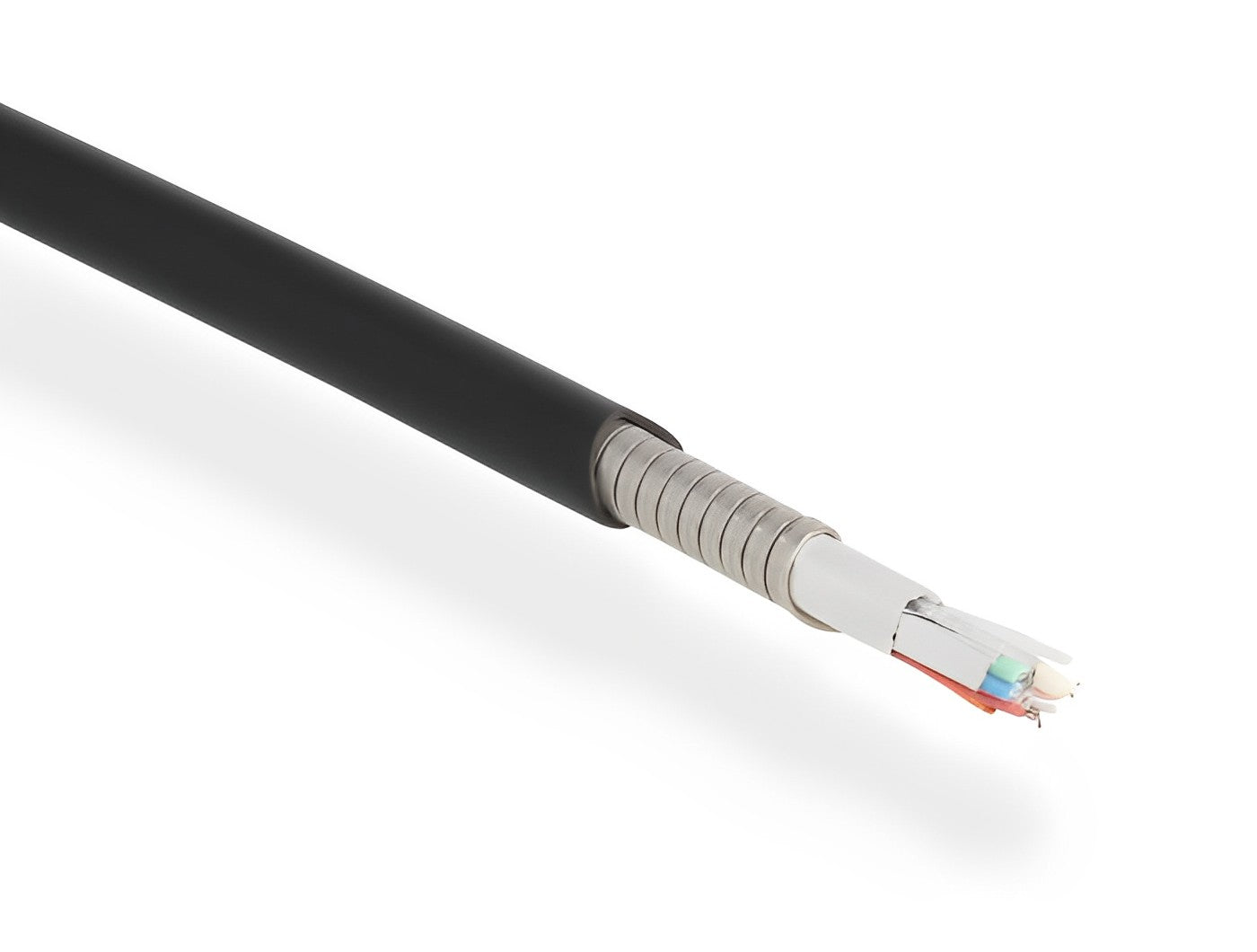 כבל משוריין HDMI 8K HDR Metal Armouring אקטיבי על סיב אופטי ז/ז תומך 60 הרץ - delock.israel