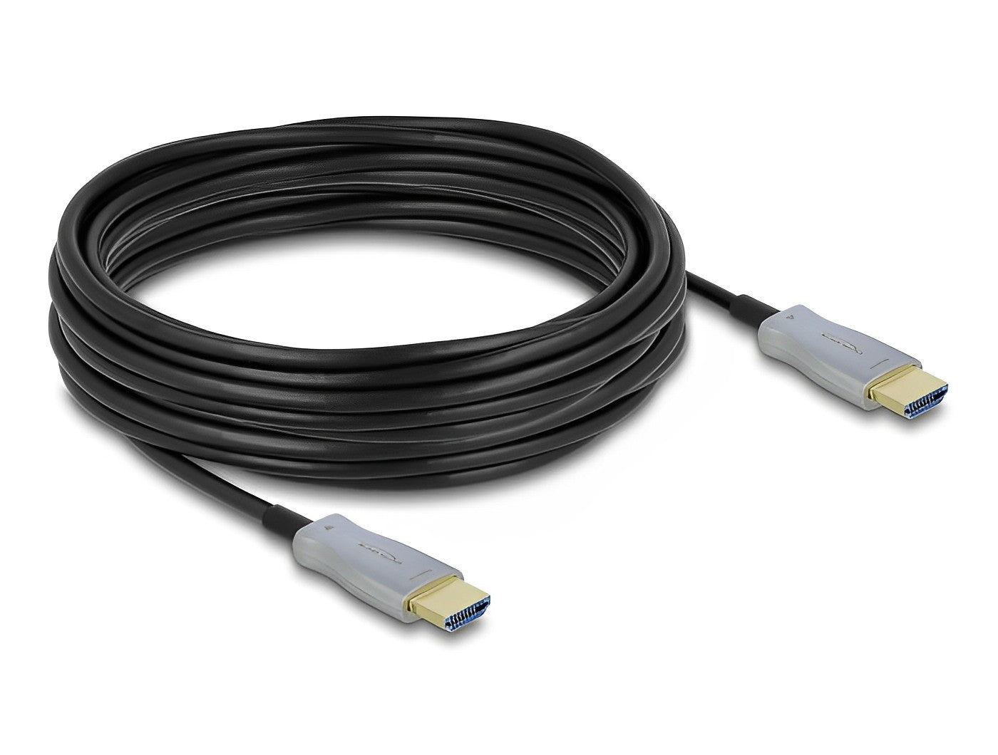 כבל HDMI 4K 60 Hz אקטיבי על סיב אופטי ז/ז תומך HDR - delock.israel