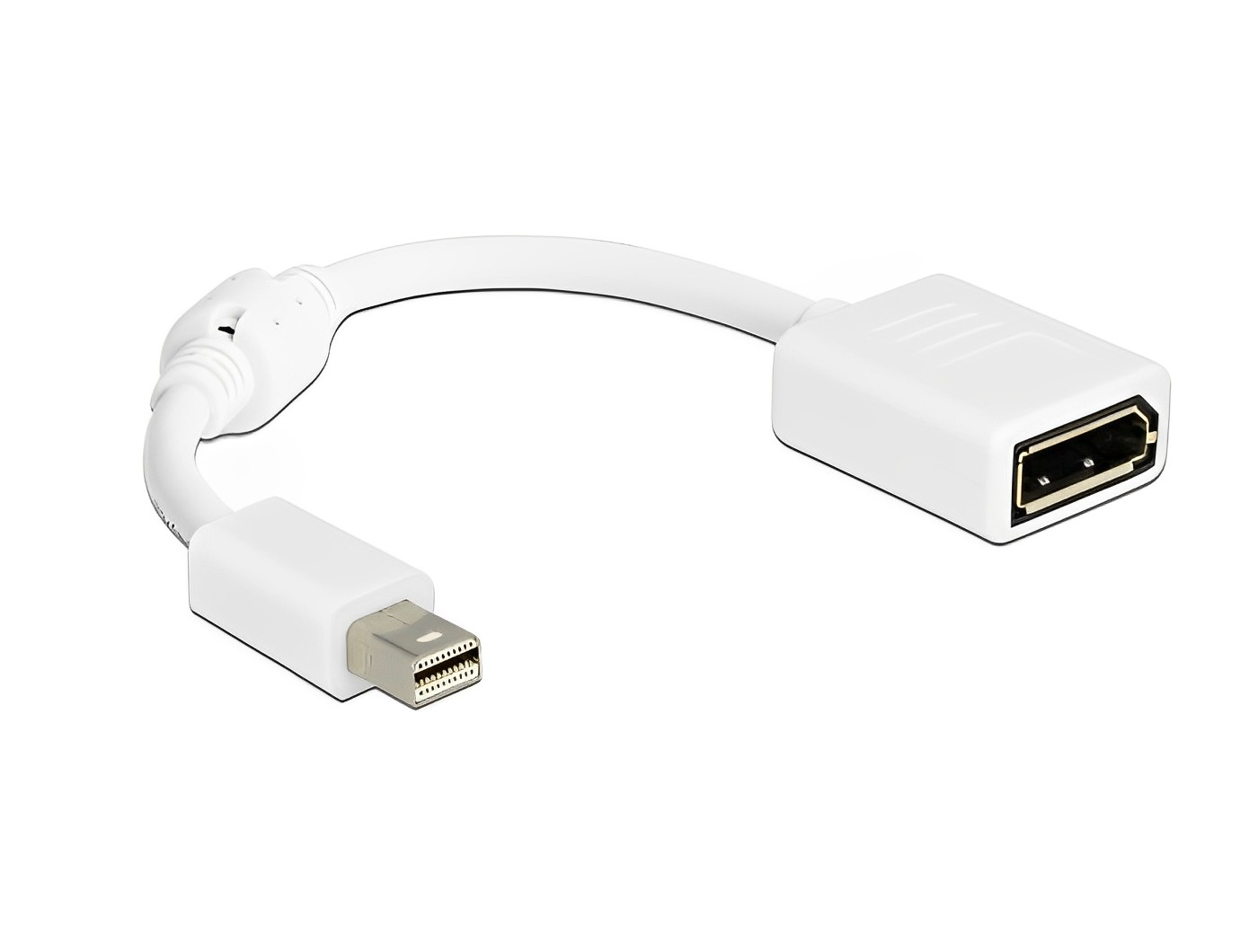 מתאם תצוגה תקע מיני DisplayPort 4K לשקע DisplayPort אורך 15 ס"מ - delock.israel