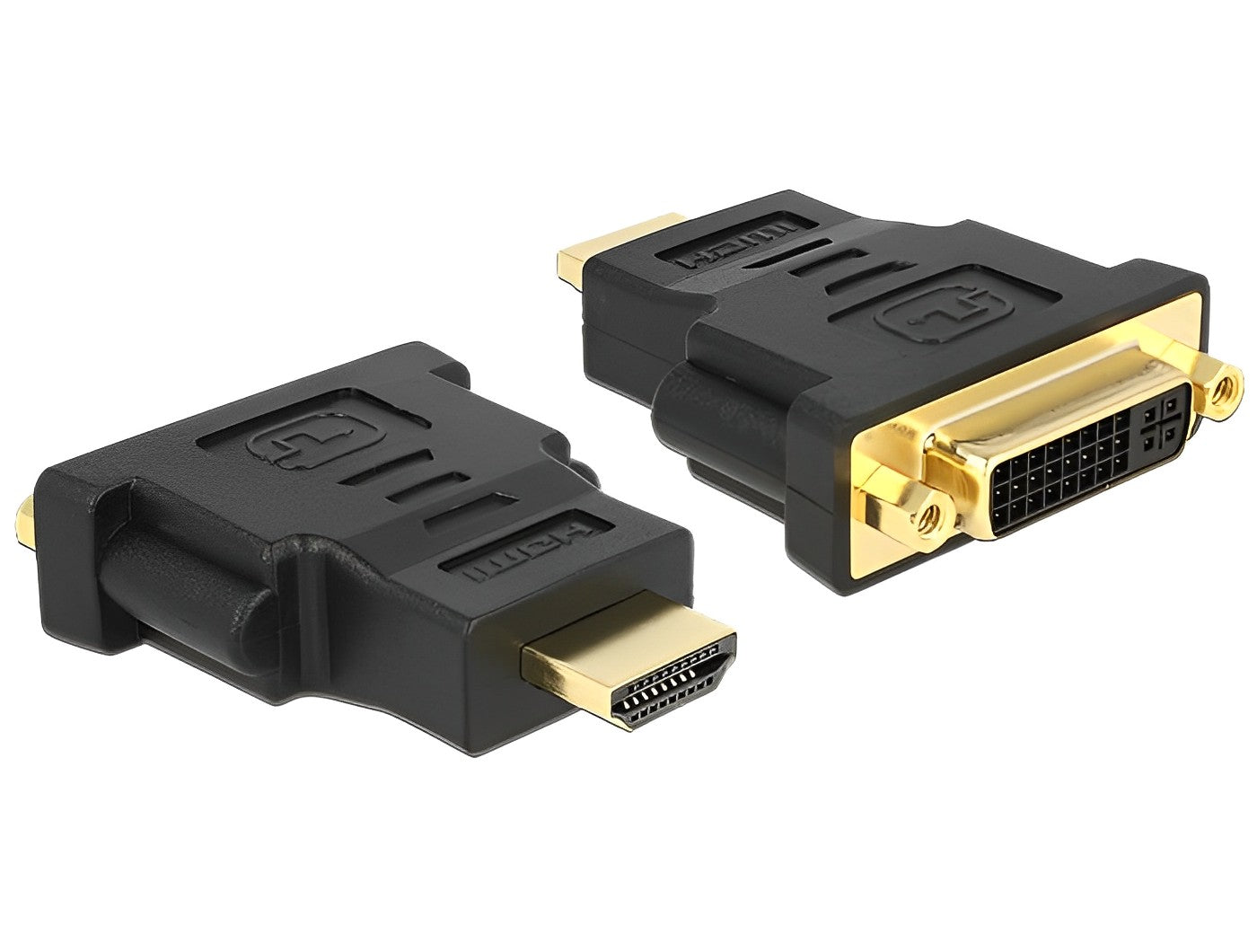מתאם תצוגה שקע DVI 24+1 לתקע HDMI 4K - delock.israel