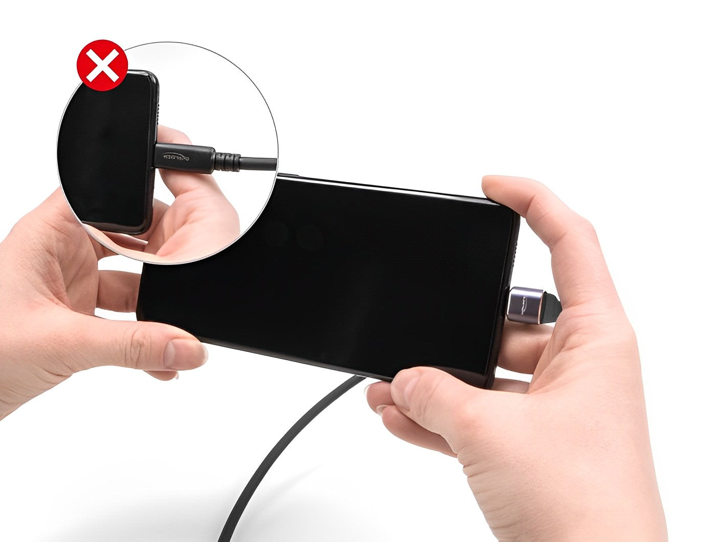 מתאם USB-C 40 Gbps 8K 60 Hz ז/נ בזווית 90° תומך PD 3.0 100 W - delock.israel