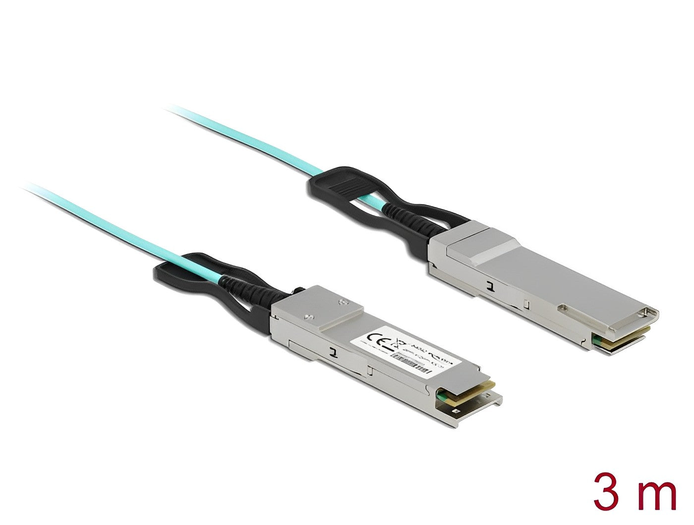 כבל אופטי אקטיבי +QSFP ז/ז - delock.israel