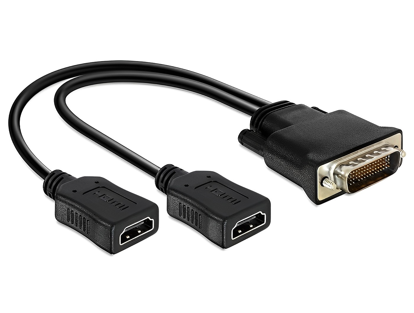 מתאם תצוגה DMS-59 לחיבור 2 מסכים HDMI - delock.israel