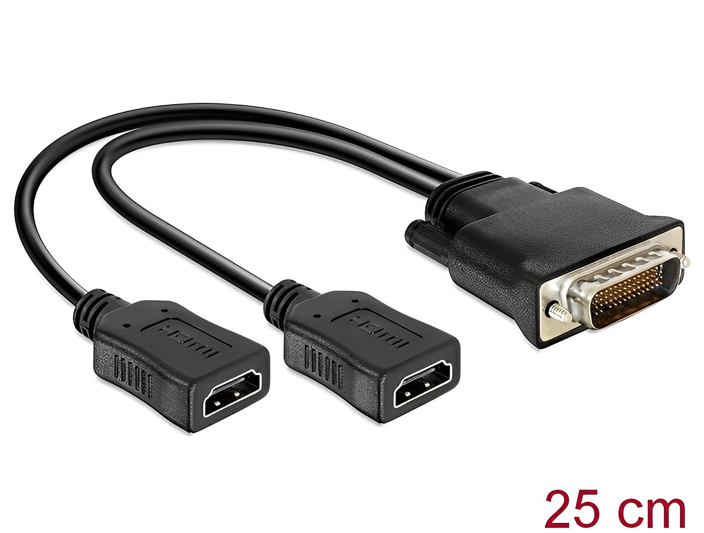 מתאם תצוגה DMS-59 לחיבור 2 מסכים HDMI - delock.israel