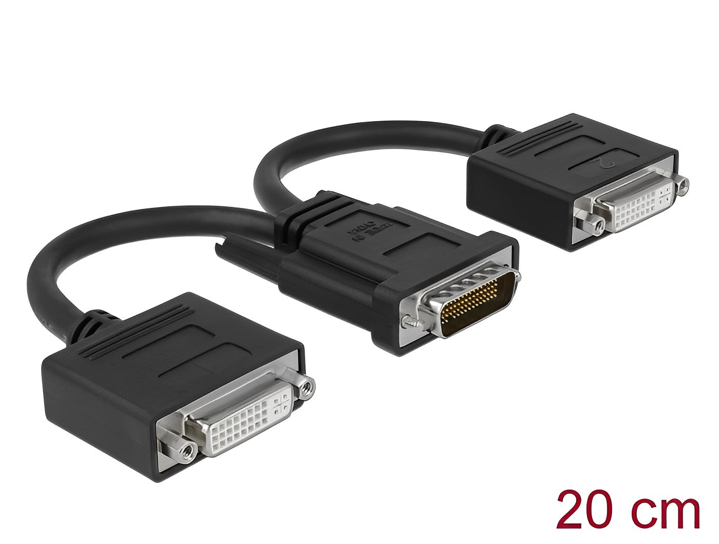 מתאם תצוגה DMS-59 לחיבור 2 מסכים DVI 24+5 - delock.israel
