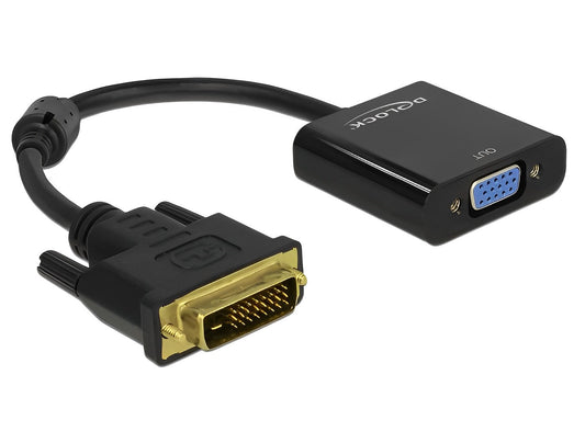 מתאם תצוגה אקטיבי DVI 24+1 לחיבור מסך VGA - delock.israel