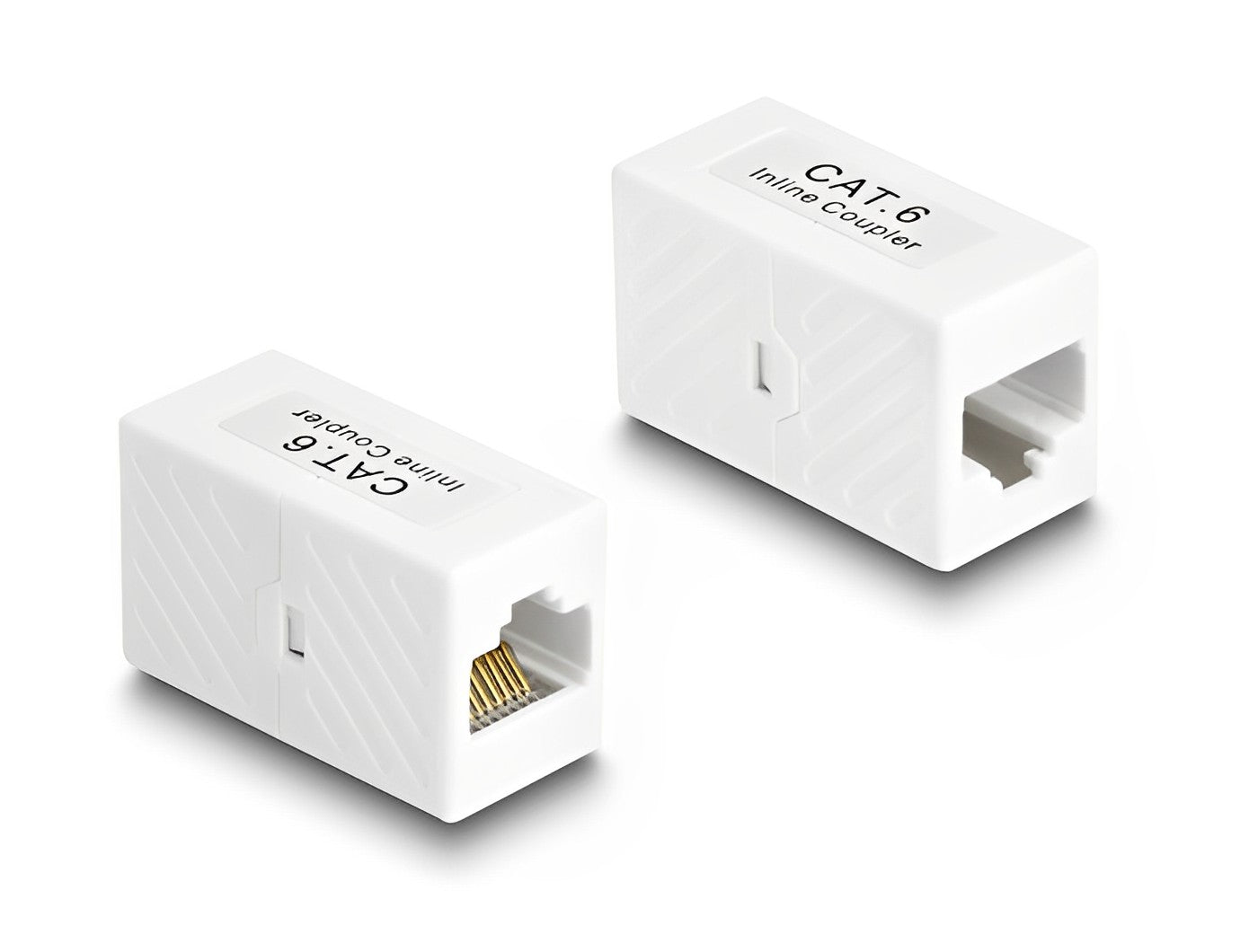 מופה רשת RJ45 Cat.6 UTP לא מסוכך נ/נ - delock.israel