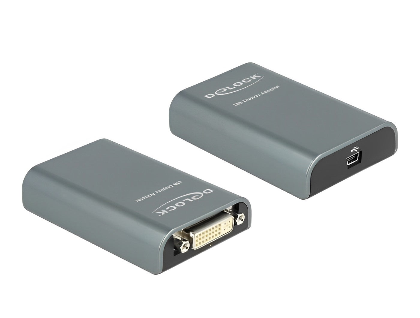 מתאם תצוגה USB 2.0 לחיבור מסך DVI / VGA / HDMI - delock.israel