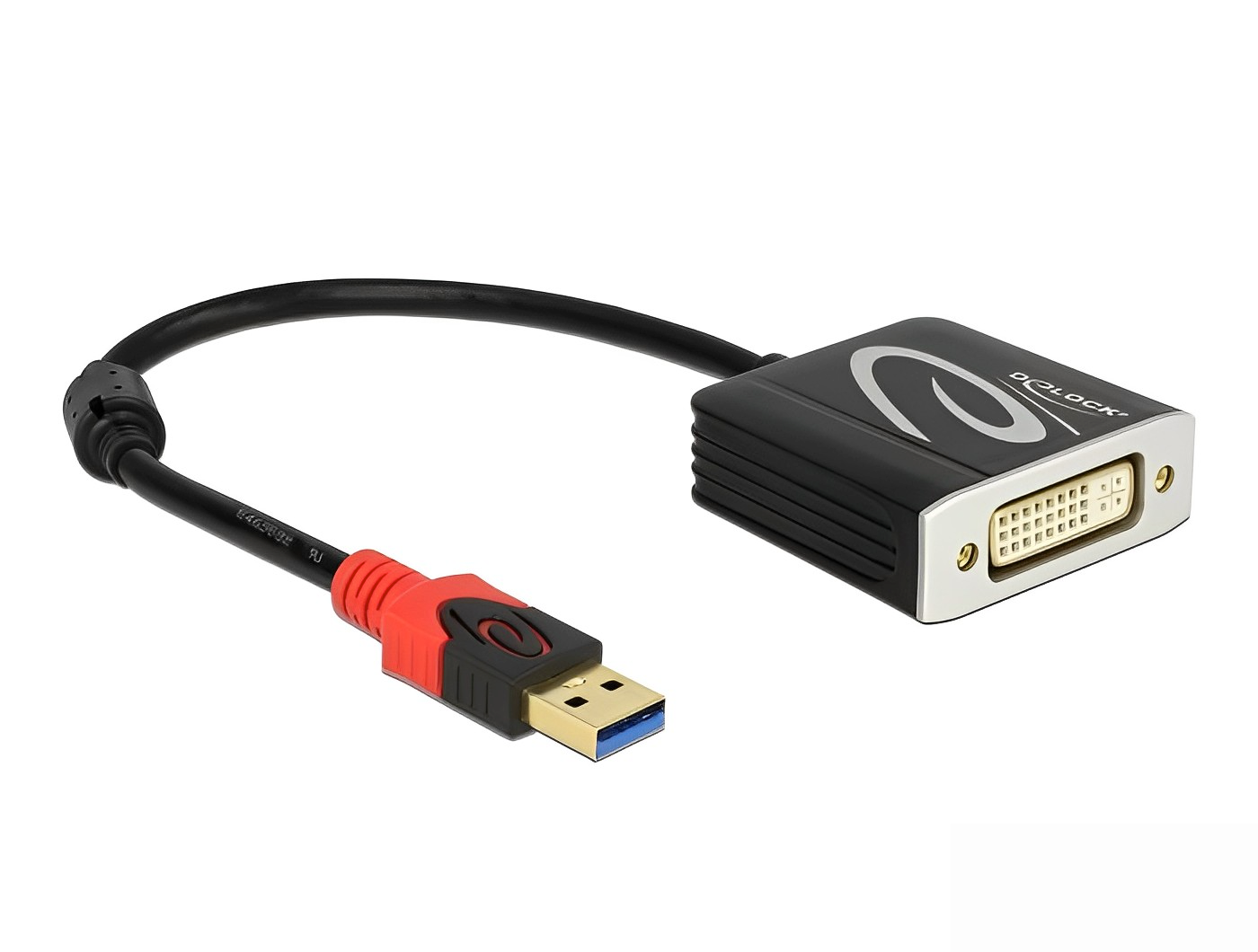 מתאם תצוגה USB 3.0 לשקע DVI - delock.israel