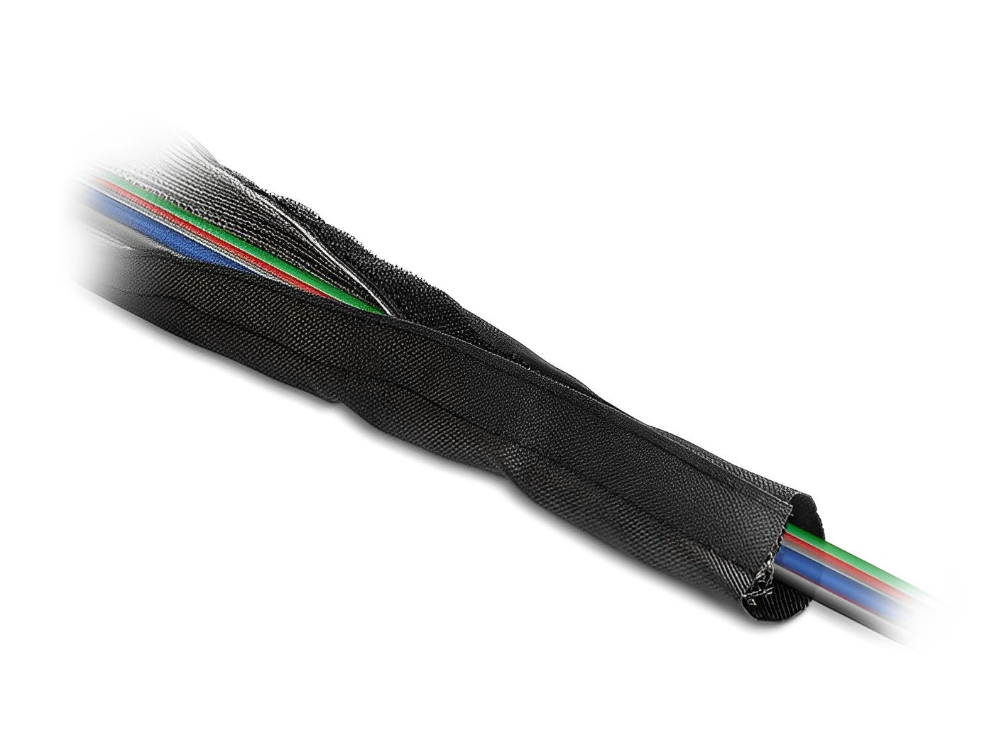שרוול גמיש עם סגירה מהודקת EMI Shielding להגנת כבלים מפני השפעות אלקטרומגנטיות אורך 1 מטר - delock.israel