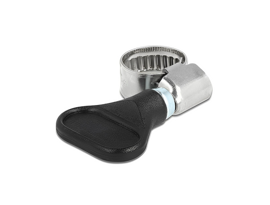 Delock Butterfly Hose Clamp stainless steel 400 SS 8 - 12 mm black - delock.israel