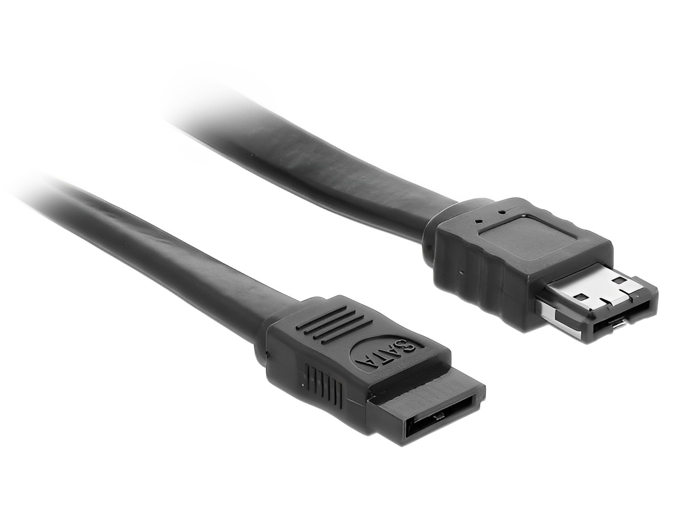 כבל eSATA 3 Gb/s ל- SATA צבע שחור - delock.israel