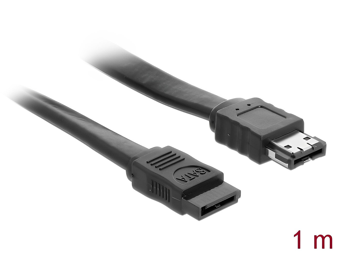 כבל eSATA 3 Gb/s ל- SATA צבע שחור - delock.israel