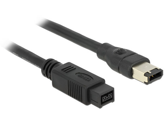 כבל FireWire 6/9 ז/ז - delock.israel