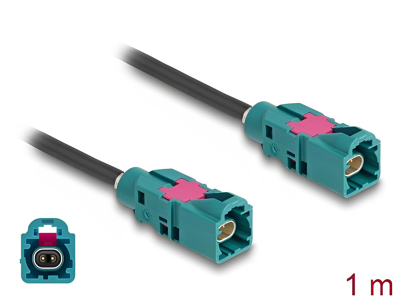 Delock Cable HDMTD Z single plug to HDMTD Z single plug 1 m - delock.israel
