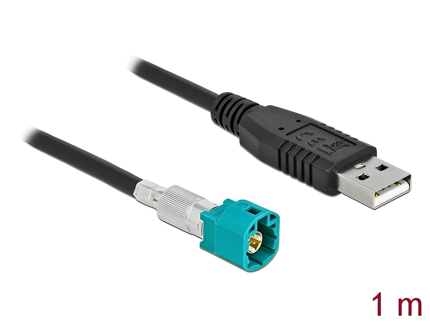 כבל HSD Z זכר ל- USB-A 2.0 זכר - delock.israel