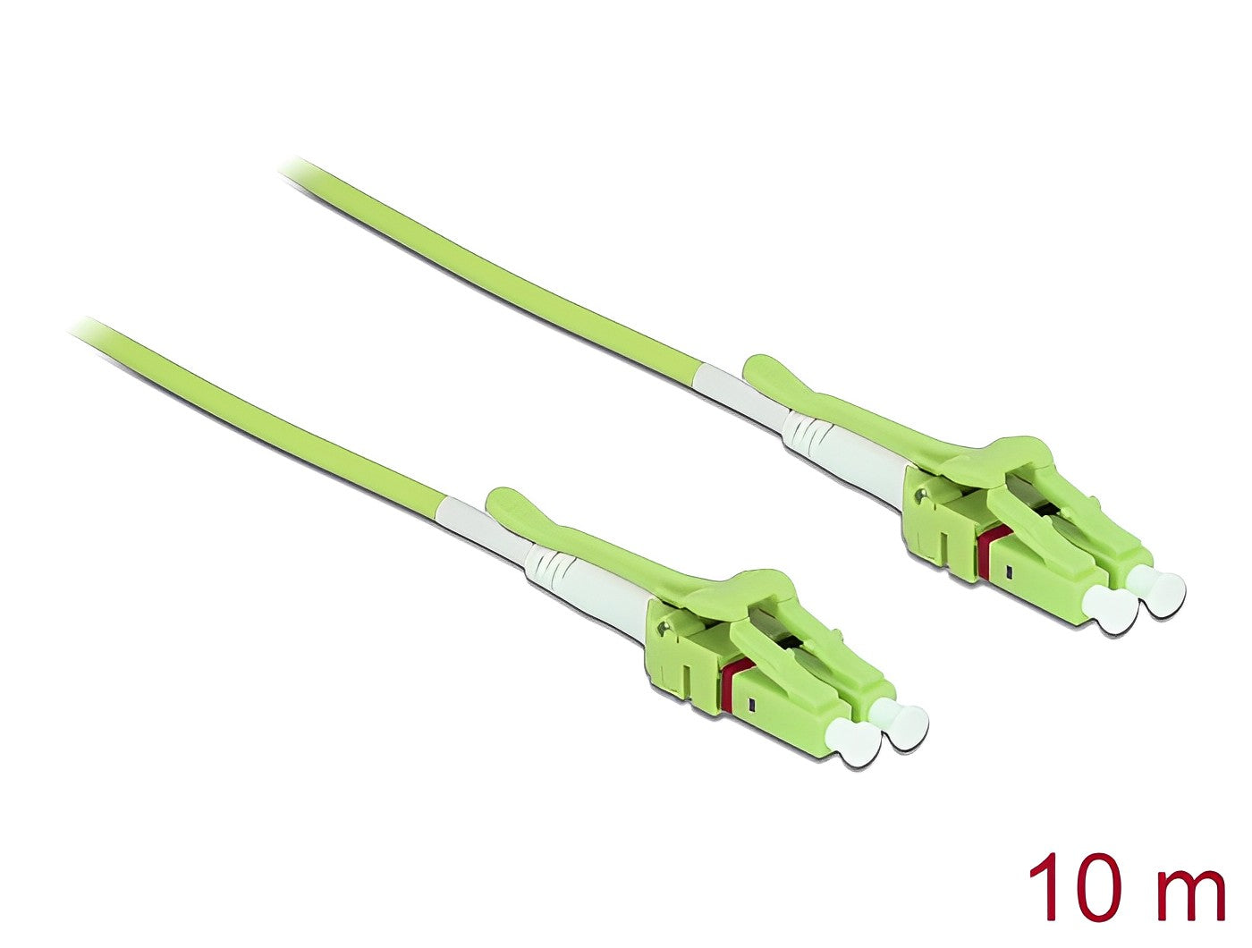 מגשר אופטי מולטי מוד LC Duplex Uniboot OM5 ז/ז - delock.israel