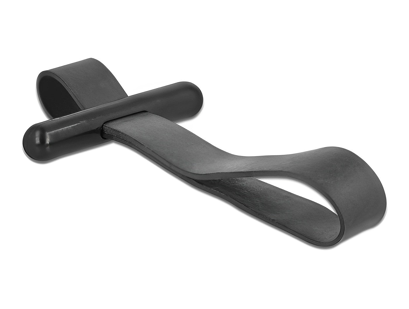 Delock Cable Tie with rubber loop black - delock.israel