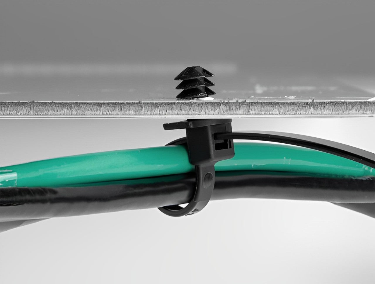 Delock Cable tie with lamella base L 200 x W 4.8 mm 100 pieces - delock.israel