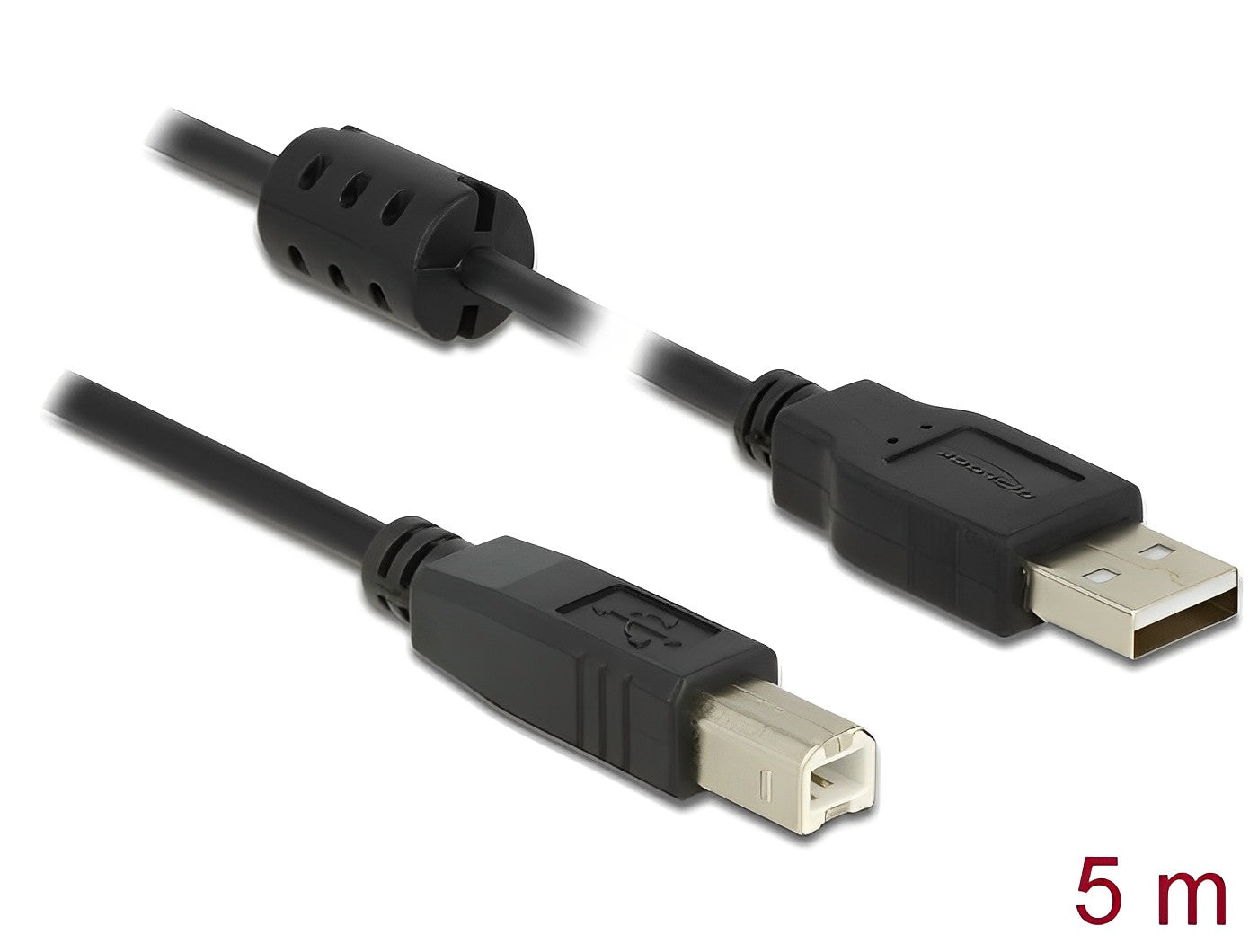 כבל USB 2.0 A-B ז/ז - delock.israel