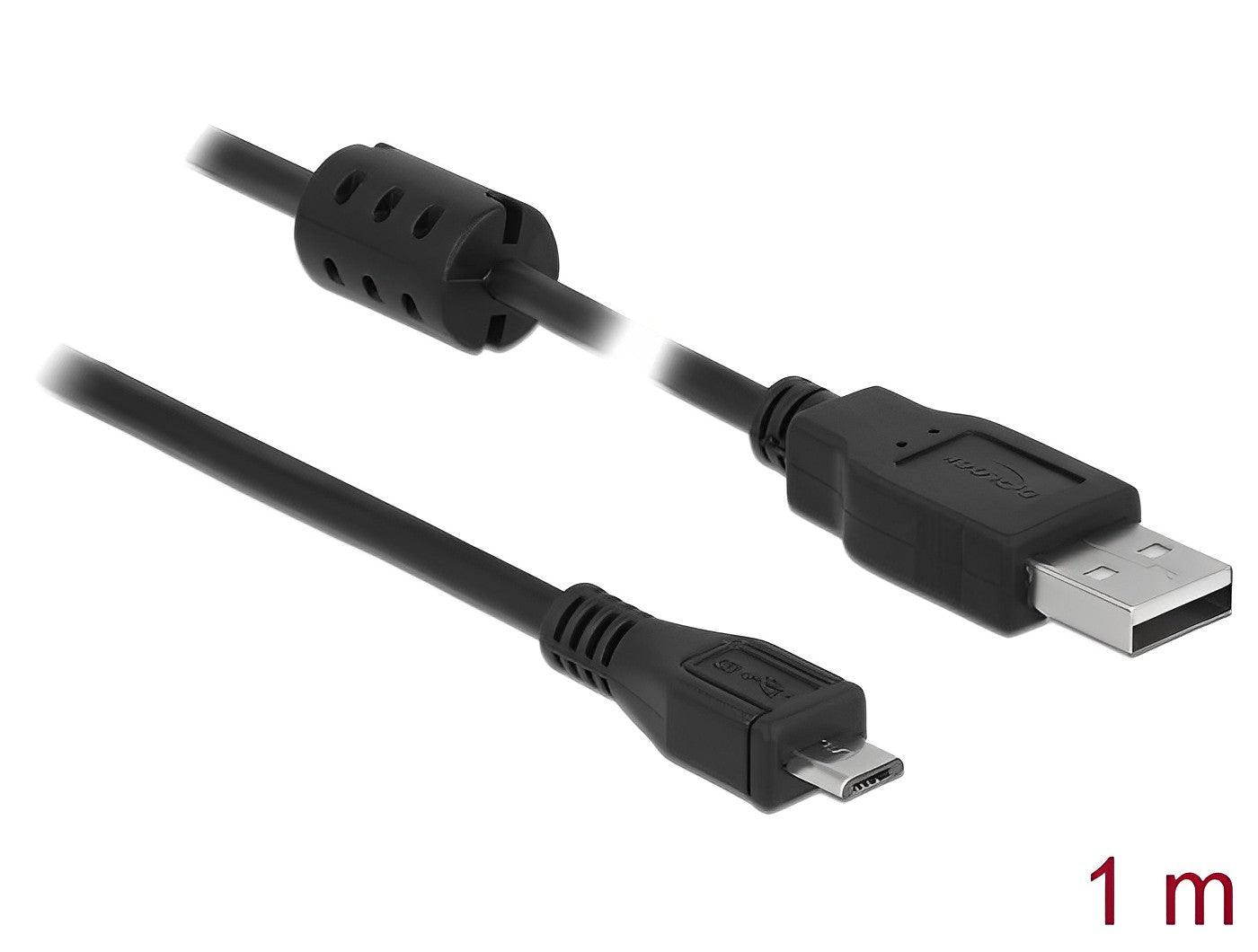 כבל מיקרו USB 2.0 עם פריט תקע Micro-B לתקע USB-A - delock.israel