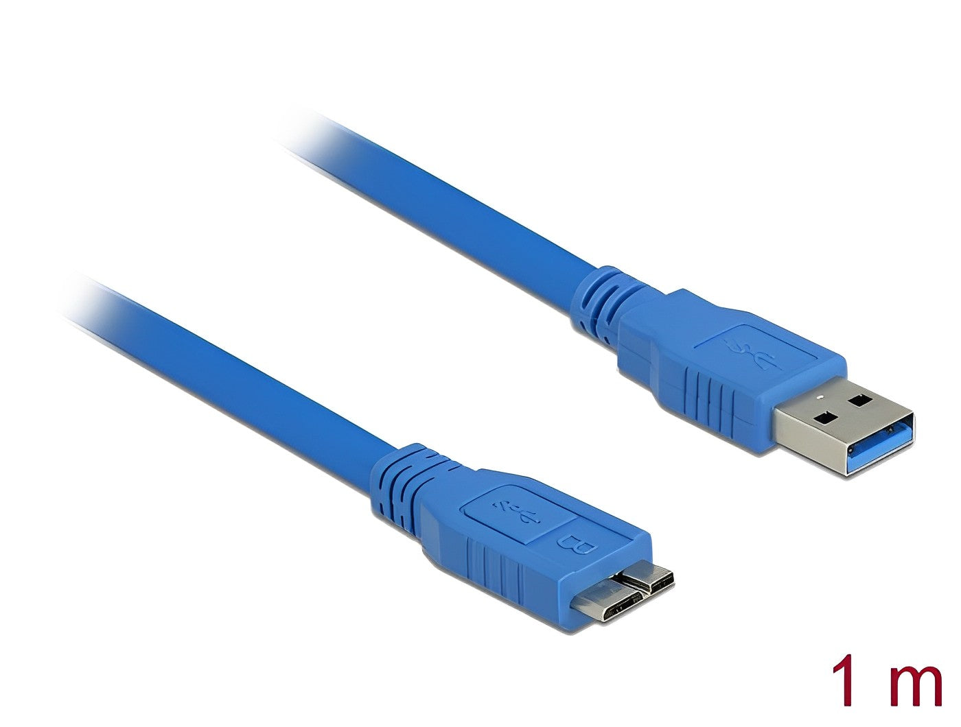 כבל USB 3.0 5Gbps תקע USB Micro-B לתקע USB-A - delock.israel
