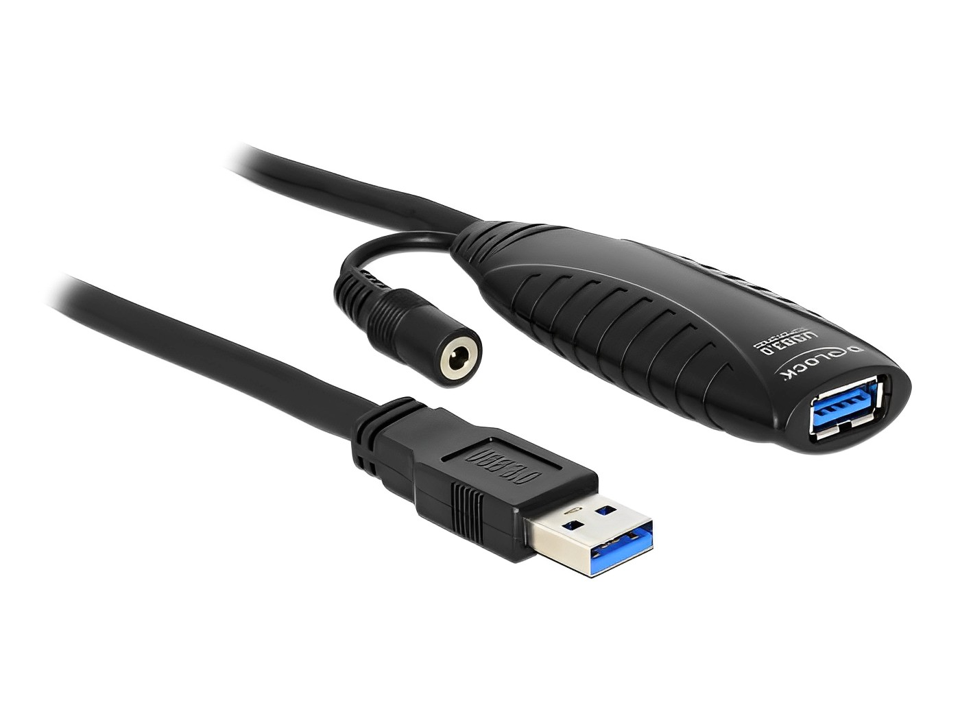כבל מאריך אקטיבי USB-A 3.0 5Gbps ז/נ אורך 10 מטר - delock.israel