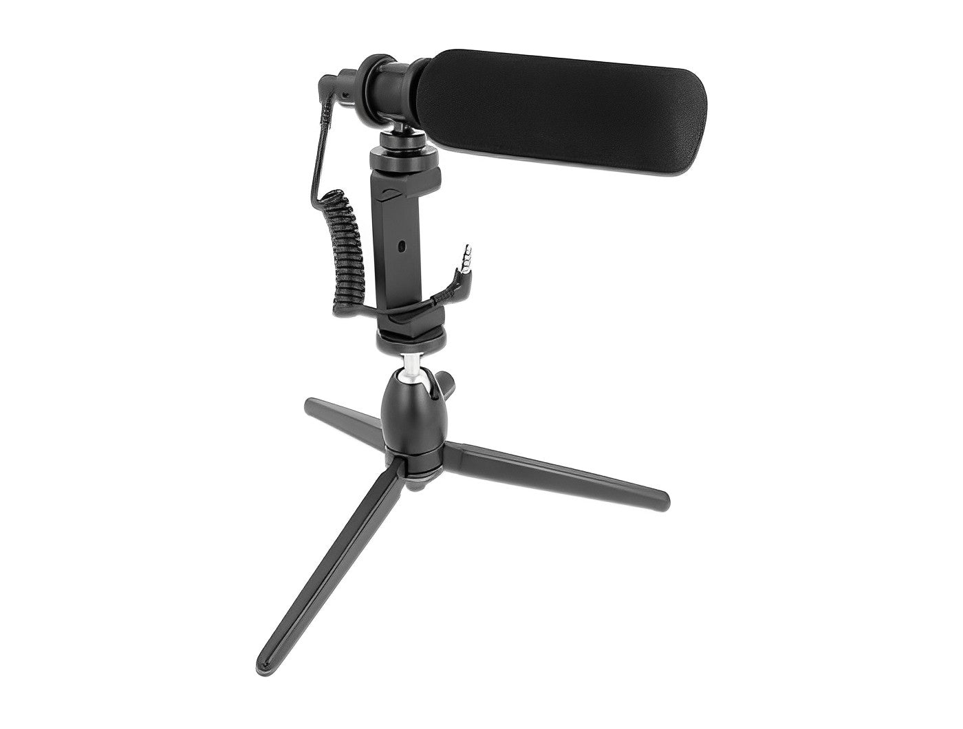 מיקרופון לבלוגרים עבור סמארטפונים ומצלמות DSLR מקצועיות - delock.israel