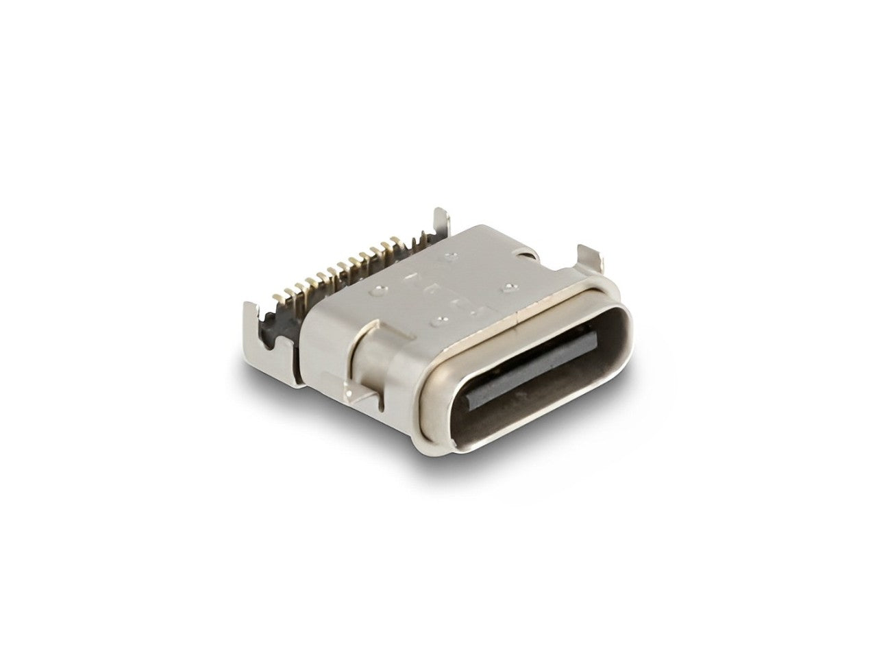 Delock USB 5 Gbps USB Type-C™ female 24 pin SMD connector for solder mounting waterproof 10 pieces - delock.israel