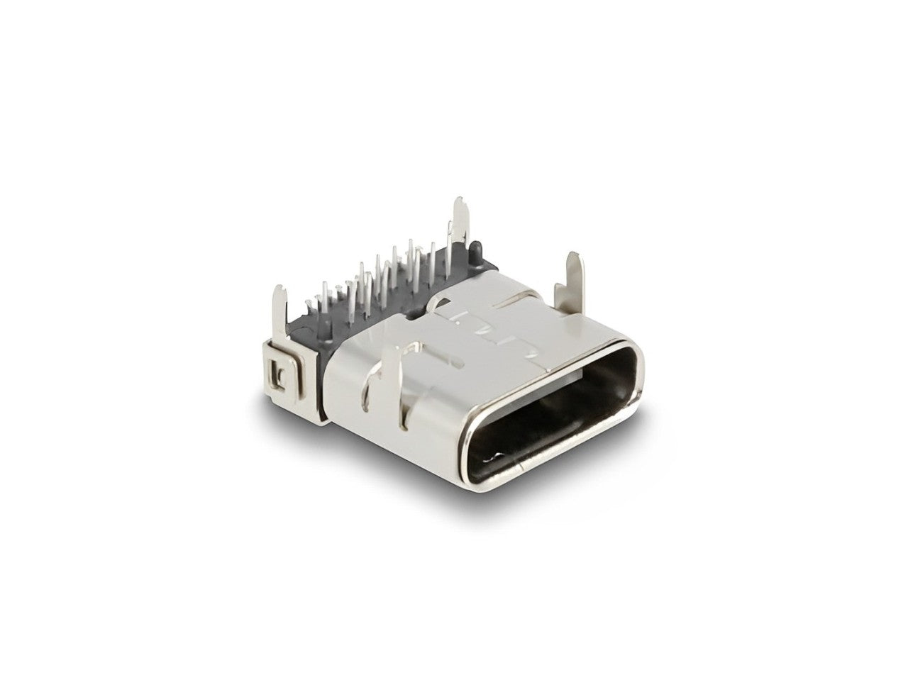 Delock USB 5 Gbps USB Type-C™ female 24 pin SMD connector for solder mounting 10 pieces - delock.israel