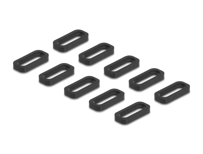 Delock USB 5 Gbps USB Type-C™ female 6 pin SMD connector with two metal tabs for solder mounting waterproof 10 pieces - delock.israel