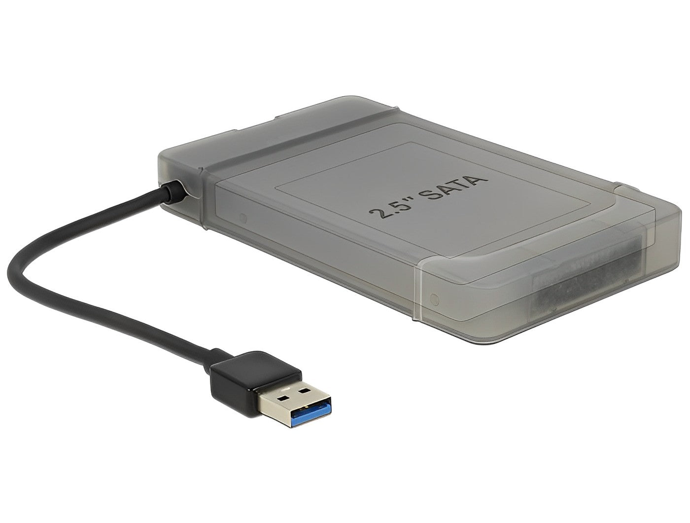 ממיר USB-3.0 עבור כונן דיסק 2.5″SATA HDD/SSD 4TB עם כיסוי הגנה - delock.israel