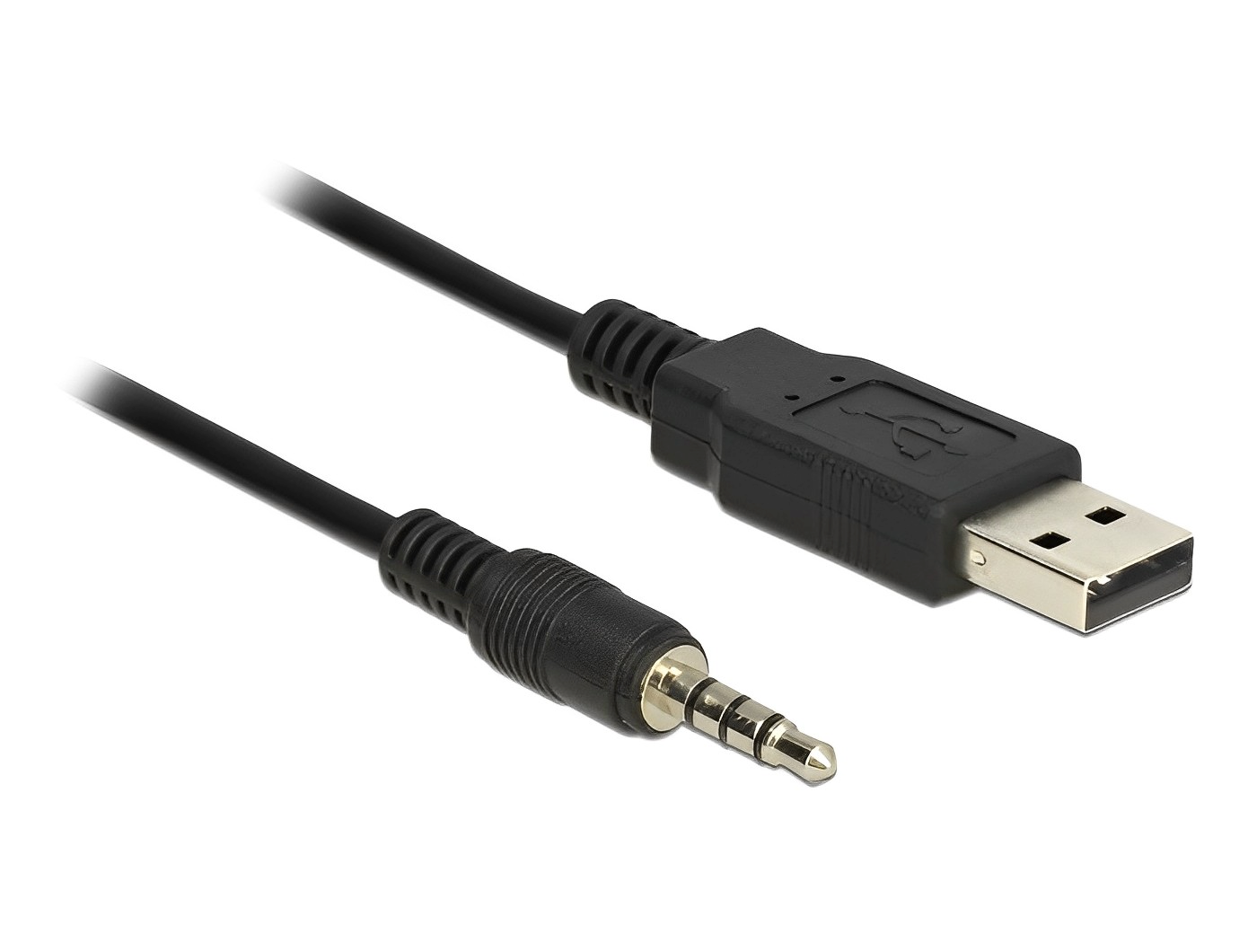 ממיר USB-A 2.0 זכר ל- TTL 5 V מחבר PL 3.5 בעל 4 מגעים צ'יפ FTDI - delock.israel