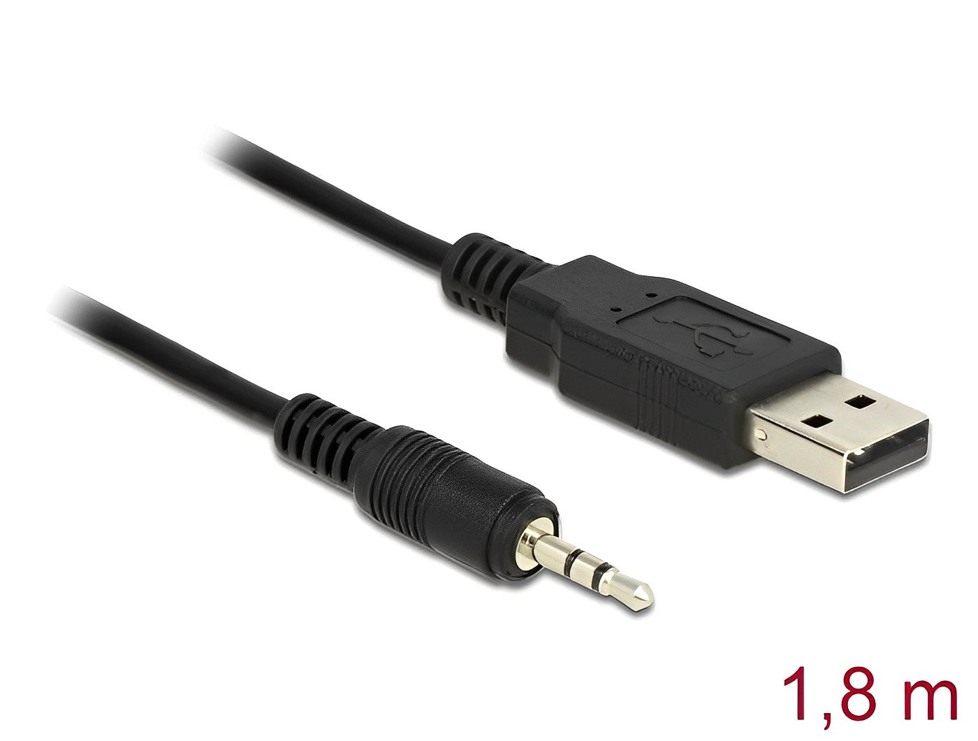 ממיר USB-A 2.0 זכר ל- PL 2.5 TTL 5 V זכר צ'יפ FTDI - delock.israel