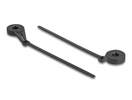 אזיקונים עם לולאות מבית DELOCK גרמניה זה פתרון אידיאלי לקיבוץ או קיבוע של כבלים, חוטים וחפצים נוספים בצורה מאובטחת ויעילה