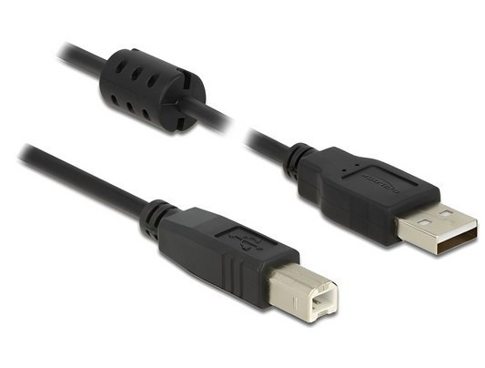 כבל USB 2.0 A-B ז/ז - delock.israel