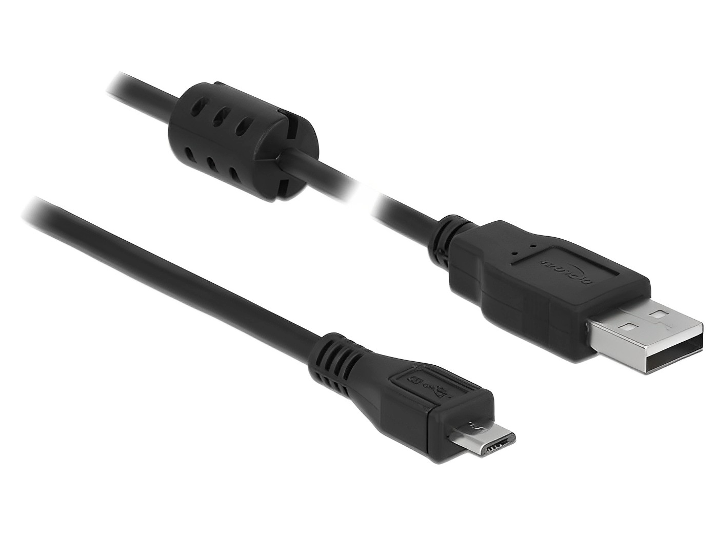 כבל מיקרו USB 2.0 עם פריט תקע Micro-B לתקע USB-A - delock.israel