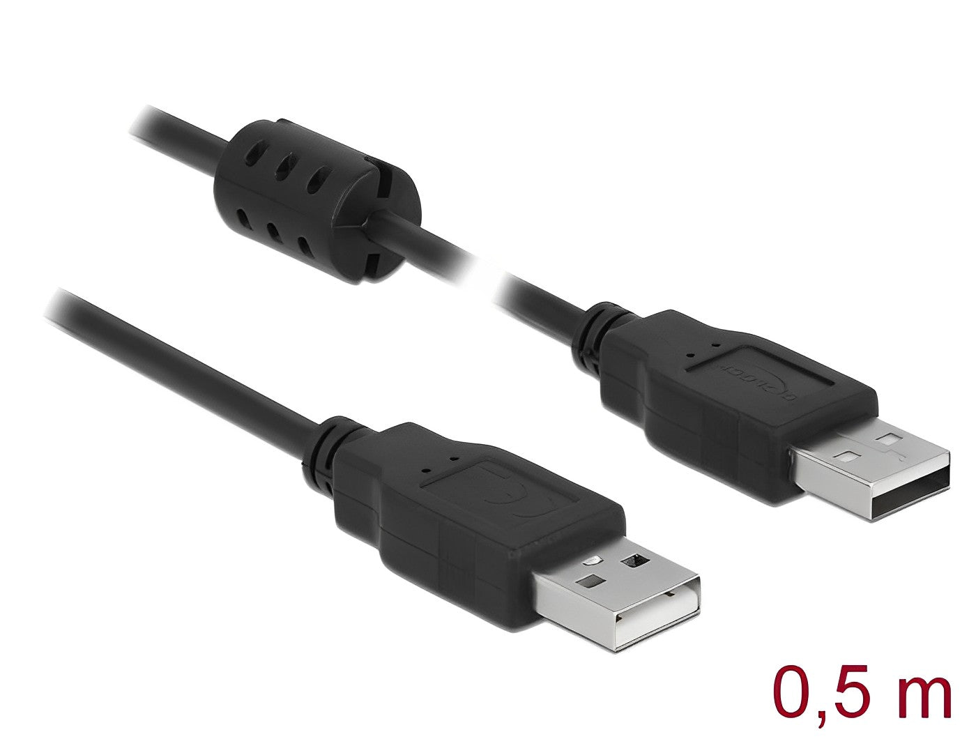 כבל USB-A 2.0 עם פריט ז/ז - delock.israel