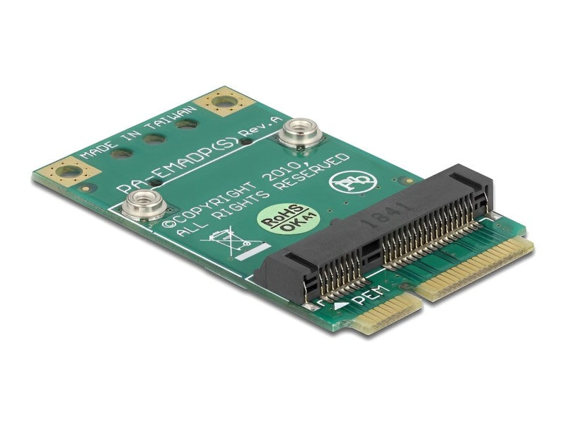 ממיר Mini PCI Express חצי גודל לגודל מלא - delock.israel