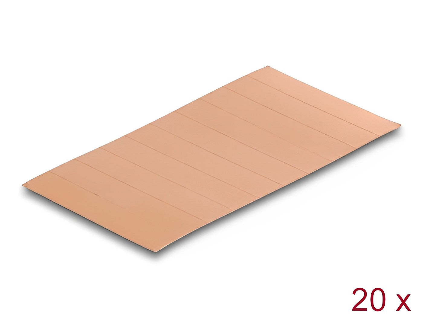 רצועות נייר נחושת עם דבק 35x7 מ"מ - delock.israel