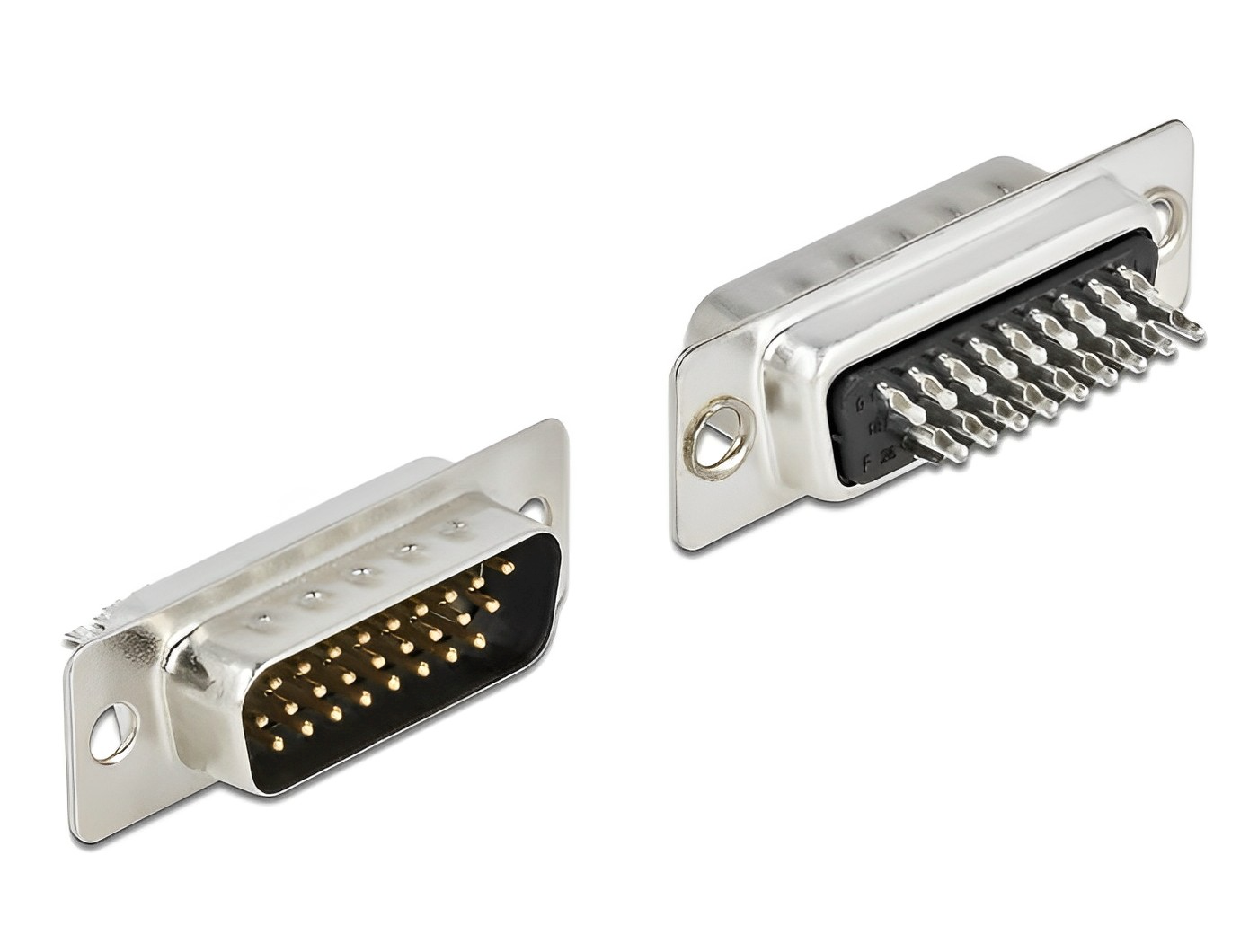 תקע D-Sub HD 26 pin בחיבור הלחמה סט 4 יח - delock.israel