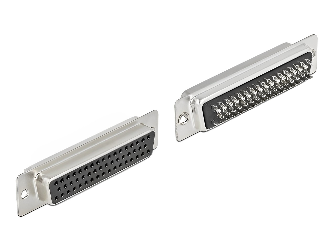 שקע D-Sub HD 50 pin בחיבור הלחמה סט 2 יח - delock.israel