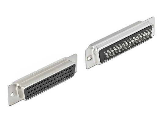 שקע D-Sub HD 50 pin בחיבור הלחמה סט 2 יח - delock.israel