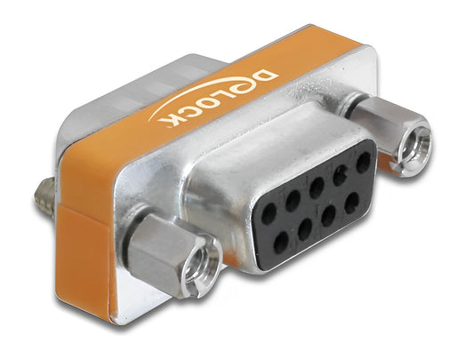 Delock D-Sub 9 pin male > D-Sub 9 pin female Null Modem - delock.israel