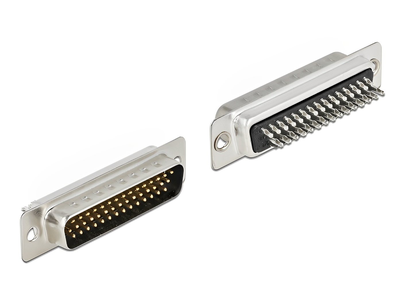 תקע D-Sub HD 44 pin בחיבור הלחמה סט 2 יח - delock.israel